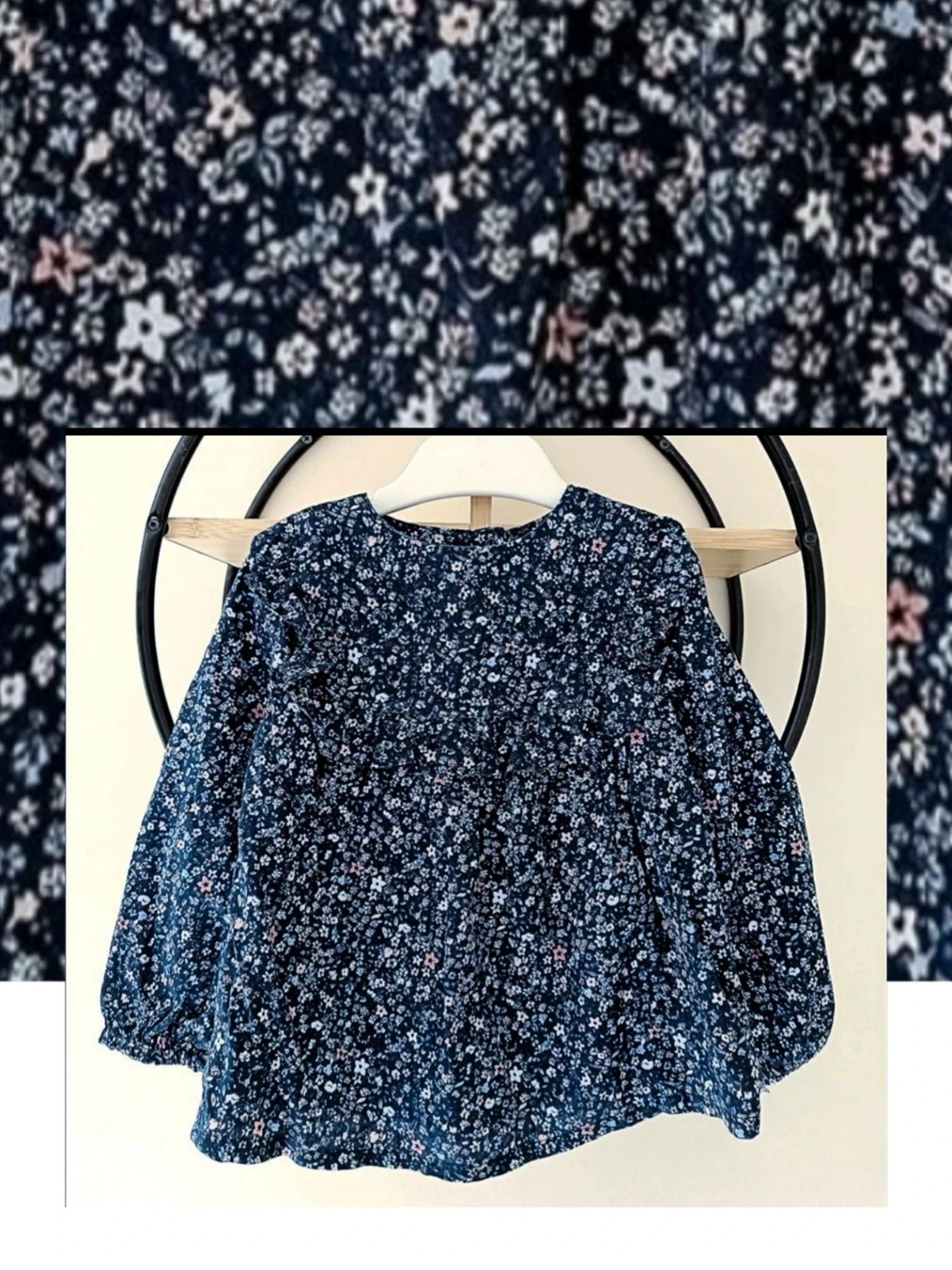 23 mois 2 ans blouse tape a l'oeil 86 cm